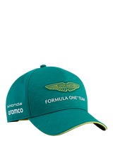 PUMA Aston Martin F1 Team Replica Baseball Cap, Green Lux
