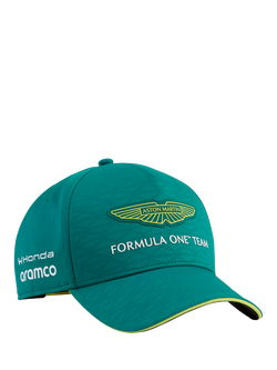 PUMA Aston Martin F1 Team Replica Baseball Cap, Green Lux, Green Lux