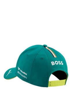 PUMA Aston Martin F1 Team Replica Baseball Cap, Green Lux - view 2, Green Lux