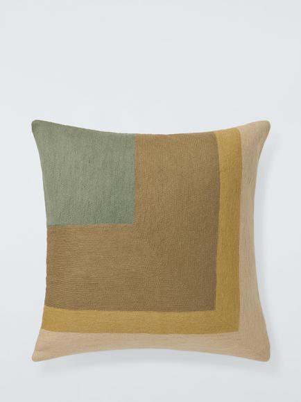 John Lewis Nook Cushion, Butter