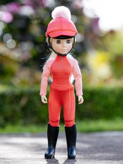 LeMieux Harlow Luna White Toy Rider Doll, Coral Crush/Sugar Pink - view 2, Multi