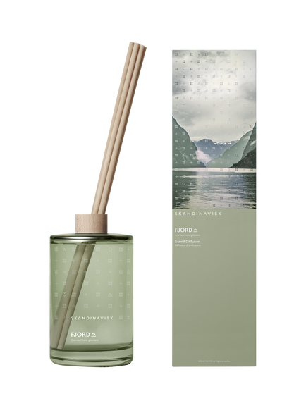 SKANDINAVISK Fjord Reed Diffuser, 500ml, Green