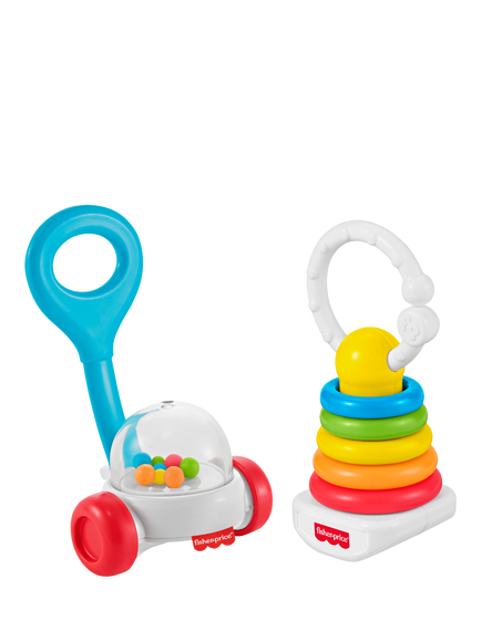 Fisher-Price Classics Rattle, Pack of 2, Multi