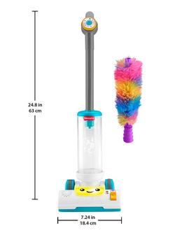 Fisher-Price Laugh & Learn 2-in-1 Vacuum Electronic Toy - view 2, Multi