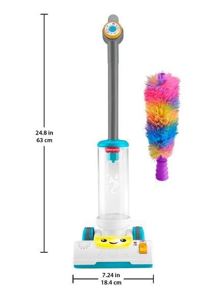 Fisher-Price Laugh & Learn 2-in-1 Vacuum Electronic Toy - view 2, Multi