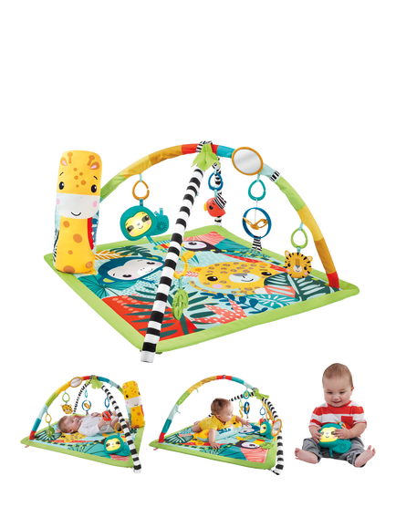 Fisher-Price 3-in-1 Rainforest Sensory Gym - view 2, Multi