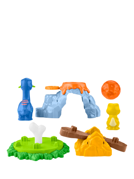 Fisher-Price Little People Spin & Play Dinosaur Playground, Multi