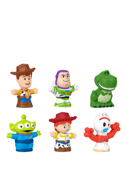 Fisher-Price Little People Disney Pixar Toy Story Figures, Pack of 6, Multi