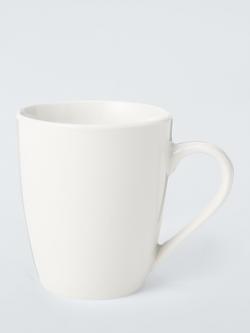 John Lewis Eat Porcelain Mugs, Set of 4, 355ml, White - view 2, White White