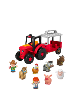 Fisher-Price Little People Caring for Animals Tractor Gift Set, Multi