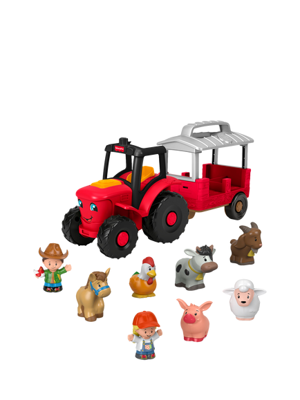 Fisher-Price Little People Caring for Animals Tractor Gift Set - view 2, Multi
