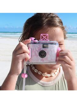 Sunnylife Stole My Heart Underwater Camera - view 2, Pink Floral