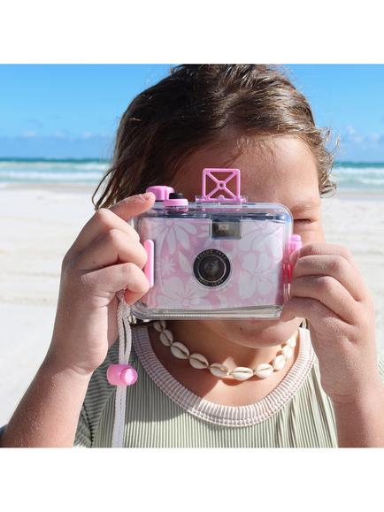 Sunnylife Stole My Heart Underwater Camera - view 2, Pink Floral