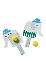 Sunnylife Eli the Elephant Riptape Beach Bats, Set of 2