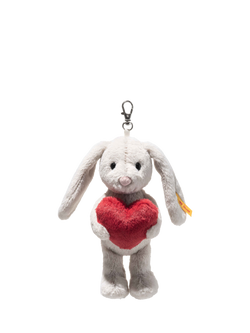 Steiff Hoppie Rabbit Love Pendant, 15cm, Multi