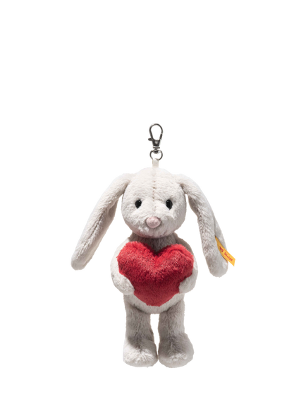 Steiff Hoppie Rabbit Love Pendant, 15cm, Multi