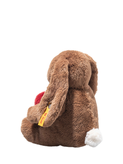 Steiff Hoppie Rabbit Love Plush Toy, 16cm - view 2, Multi