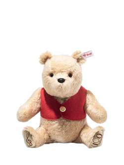 Steiff Winnie The Pooh 100th Anniversary Edition Soft Toy, Multi