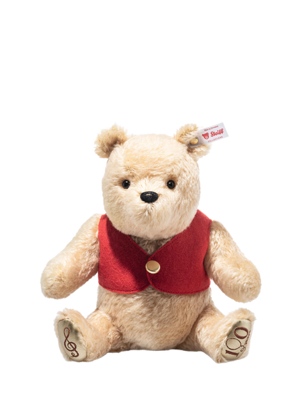 Steiff Winnie The Pooh 100th Anniversary Edition Soft Toy, Multi