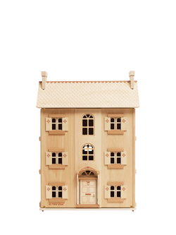 Le Toy Van Grand Natural Doll House, FSC-Certified (Ply Wood), Natural