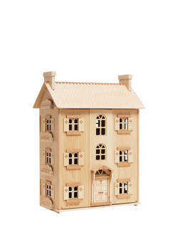 Le Toy Van Grand Natural Doll House, FSC-Certified (Ply Wood) - view 2, Natural