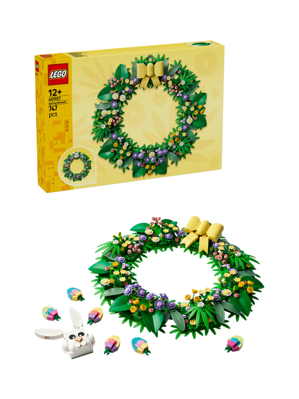 LEGO Botanicals 40957 Spring Wreath Exclusive, Multi