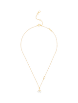 Coach Cherry Pendant Chain Necklace, Pearl