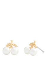 Coach Cherry Cluster Stud Earrings, Pearl