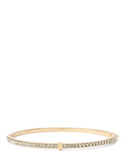 Lauren Ralph Lauren Pavé Crystal Bangle, Gold/Clear, Gold/ Clear