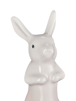 Le Creuset Stoneware Bunny Pie Vent, Shell Pink - view 2, Shell Pink