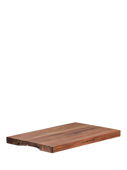 Le Creuset Acacia Wood Chopping Board, 40cm, Natural, Natural