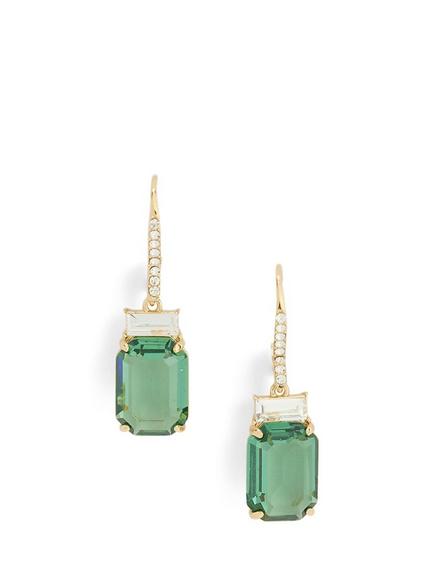 Lauren Ralph Lauren Erinite Stone Drop Earrings, Gold/ Green, Gold/ Green
