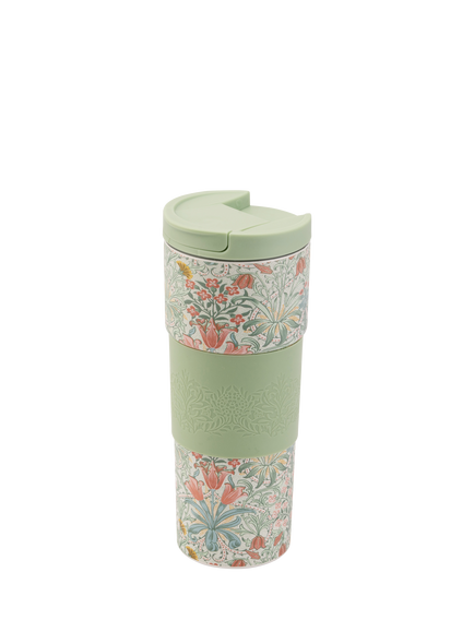 William Morris At Home Kitchen Garden Travel Mug, 500ml, Multi, Multi