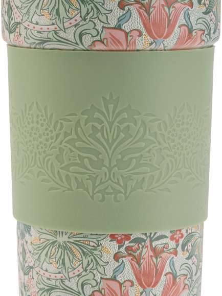 William Morris At Home Kitchen Garden Travel Mug, 500ml, Multi - view 2, Multi