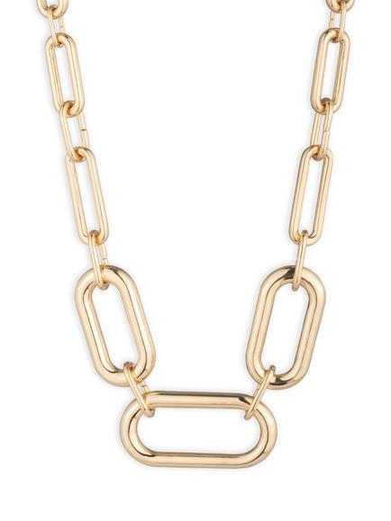 Lauren Ralph Lauren Link Collar Necklace, Gold, Gold