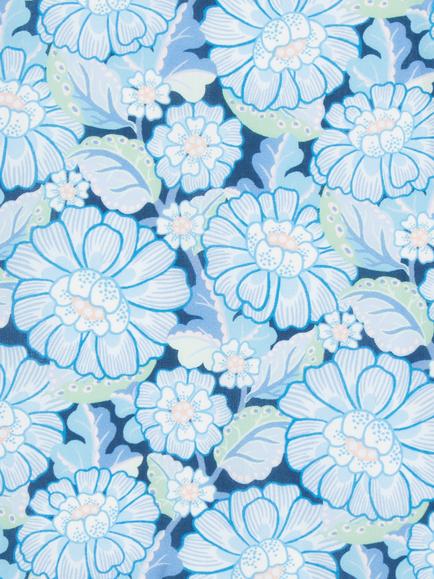 Liberty Fabrics Tana Lawn® Clifton Street Fabric, Blue, Blue