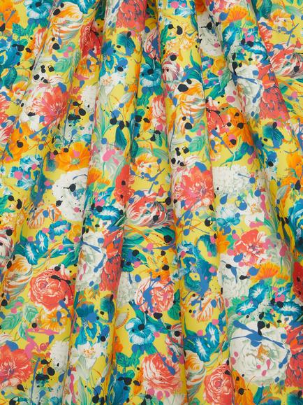 Liberty Fabrics Tana Lawn® Punk Posy Fabric, Multi - view 2, Multi
