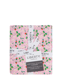 Liberty Fabrics Gifts From the Garden Lasenby Cotton Fat Quarter Quilting Fabric, Pack of 5, Peach - view 2, Multi