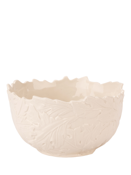 William Morris At Home Kitchen Garden Serving Bowl, 20cm, Green, Green