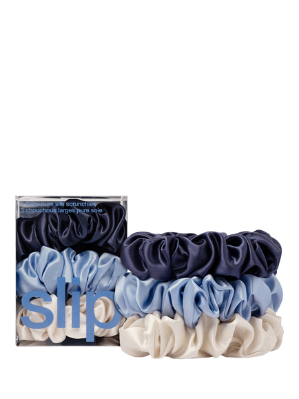 Slip® Large Silk Scrunchies, Pack of 3 - view 2, Skye
