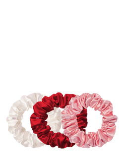 Slip® Large Silk Scrunchies, Rosy, Pack of 3, Rosy