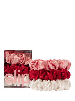 Slip® Large Silk Scrunchies, Rosy, Pack of 3 - view 2, Rosy