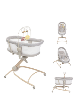 Chicco Armonia Baby Hug 4-in-1 Crib, Beige, Beige