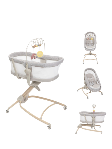Chicco Baby Hug 4-in-1 Armonia Crib, Beige, Beige