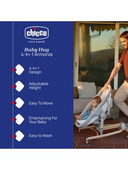 Chicco Armonia Baby Hug 4-in-1 Crib, Beige - view 2, Beige