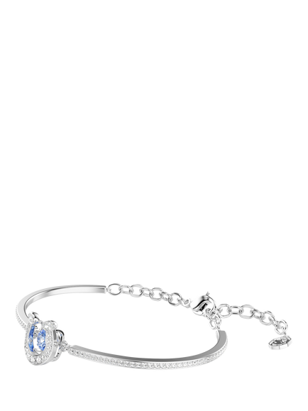 Swarovski Symbolica Horse Shoe Bangle Bracelet, Blue - view 2, Blue