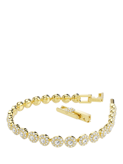 Swarovski Una Angelic Crystal Bracelet, Gold - view 2, Crystal