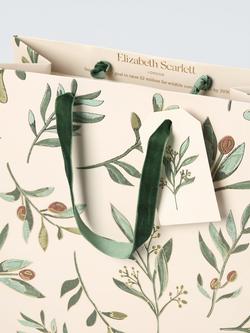Elizabeth Scarlett Olive Leaves Medium Gift Bag, Multi - view 2, Multi