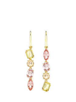 Swarovski Gema Crystal Drop Earrings, Multi - view 2, Multi