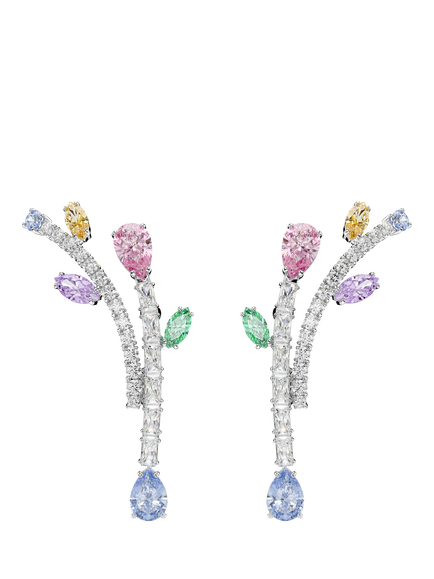 Ariana Grande x Swarovski Crystal Drop Earrings, Multi, Multi